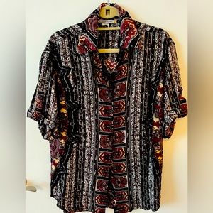 Women’s NOVELLA ROYALE Shirt Button Up SZ P/S